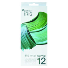 Prime Art IRIS Acrylic 12 x 12ml