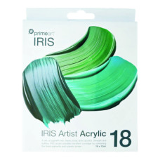Prime Art IRIS Acrylic 18 x 12ml