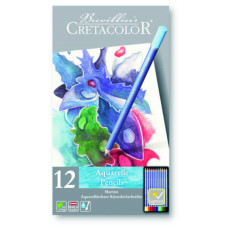 Cretacolor Marino Aquarelle Colour Pencil Tin Set – 12 Pce