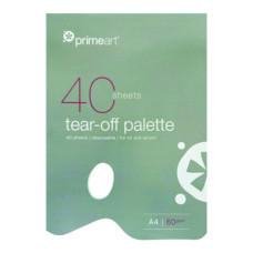 Prime Art Tear-Off Palette A4 60gsm - White Paper (40 Sheets) Prime Art Tear-Off Palette A4 60gsm - White Paper (40 Sheets)