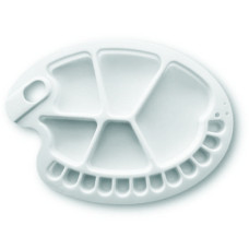 Plastic Palettes 17 Well – Kidney Shape Plastic Palettes 17 Well – Kidney Shape