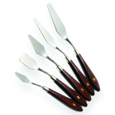 Prime Art Metal Palette Knife Set (5 Pcs) Prime Art Metal Palette Knife Set (5 Pcs)