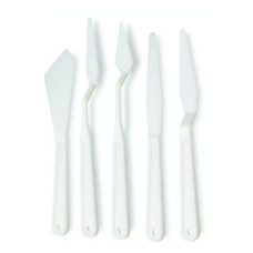 Prime Art Pallet Knife Set PLASTIC (5 Pcs) Prime Art Pallet Knife Set PLASTIC (5 Pcs)