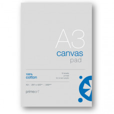 Prime Art Canvas Pad A2 420x594mm 10 Sheets 265gsm