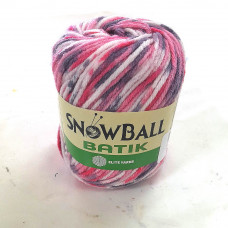 Snowball Batik Imported Wool - SN004