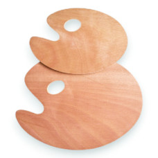 Wooden Kidney Shape Palettes 12 x 16 cm – 5mm (Small) Wooden Kidney Shape Palettes 12 x 16 cm – 5mm (Small)