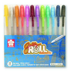 Gelly Roll Set 12 Pcs - Metallic