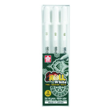 Gelly Roll Set 3 Pcs - White (Fine/Medium/Bold)