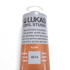  Lukas Acrylic Paint 75ml:  Copper