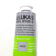  Lukas Acrylic Paint 75ml: Fluorescent Green