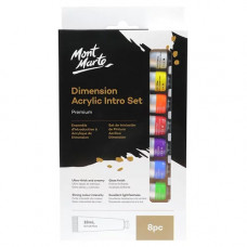 Mont Marte Dimension Acrylic Intro Set 8 Piece